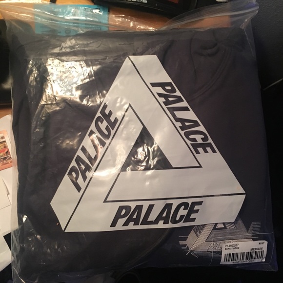Palace Navy Surkit Hoodie - Picture 2 of 4